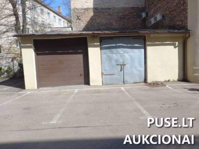 Nuomojamas 64.5 kv. m. garažų kompleksas Vilniuje, Vilniaus g. 27, pradinė kaina 0 EUR