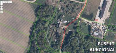 Parduodama 1/2 dalis 2 kambarių buto Klaipėdos rajone, Pakamoriuose, pradinė kaina 1632 EUR