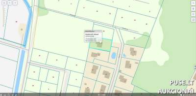 Žemės sklypas Klaipėdos r. sav. Ketvergių k. Pušų g. 20, 0.1643 ha, kaina nuo 118380 EUR