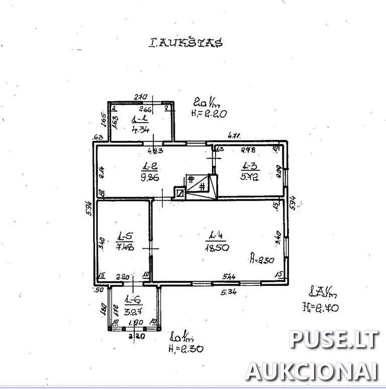 Gyvenamasis namas Pastatai Kerežių g. 9, 85282 Šiaudinė, Papilės sen., Akmenės r. sav. 1