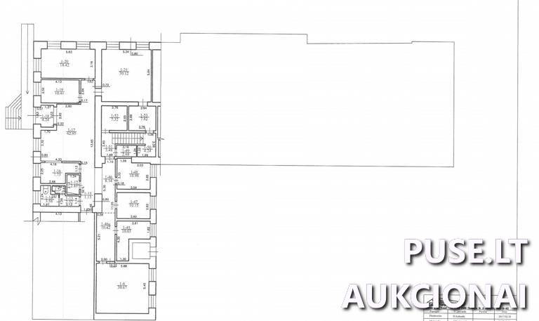 Administracinės patalpos pažymėtos 1-6, 1-12 iki 1-21, 1-45 iki 1-71 Patalpos/Butai V. Kudirkos g. 12A, 21105 Trakai, Trakų sen., Trakų r. sav. 7