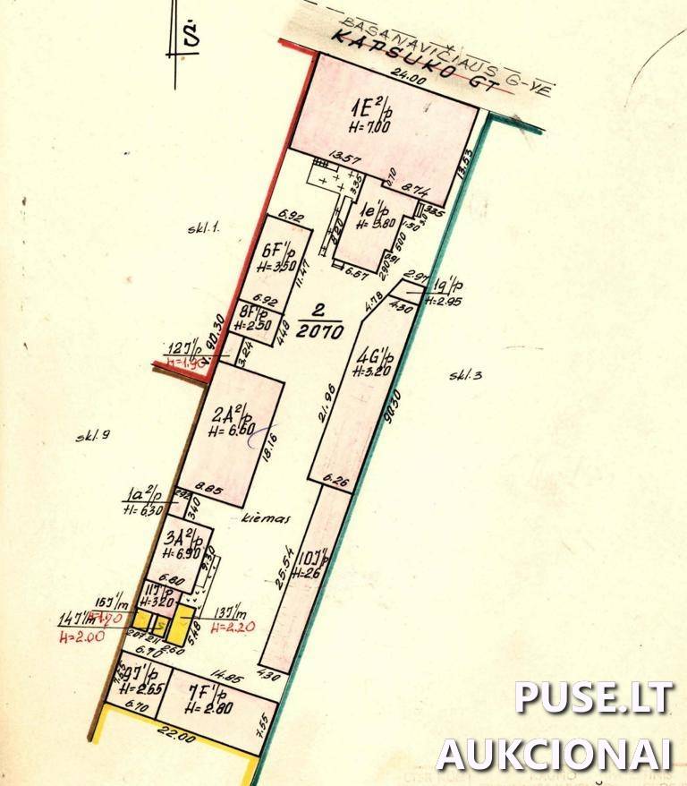 Butas Patalpos/Butai J. Basanavičiaus g. 30, 70416 Kybartai, Kybartų sen., Vilkaviškio r. sav. 1