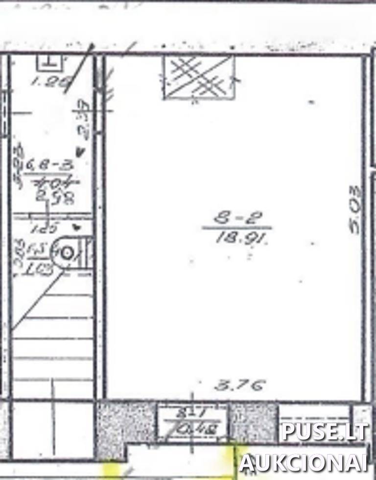 Butas Patalpos/Butai Pylimo g. 63, 01137 Vilnius, Vilniaus m. sav. 1