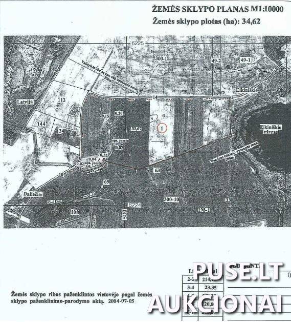 Žemės sklypas Sklypai Eikiniškis, Rokiškio kaimiškoji sen., Rokiškio r. sav. 2