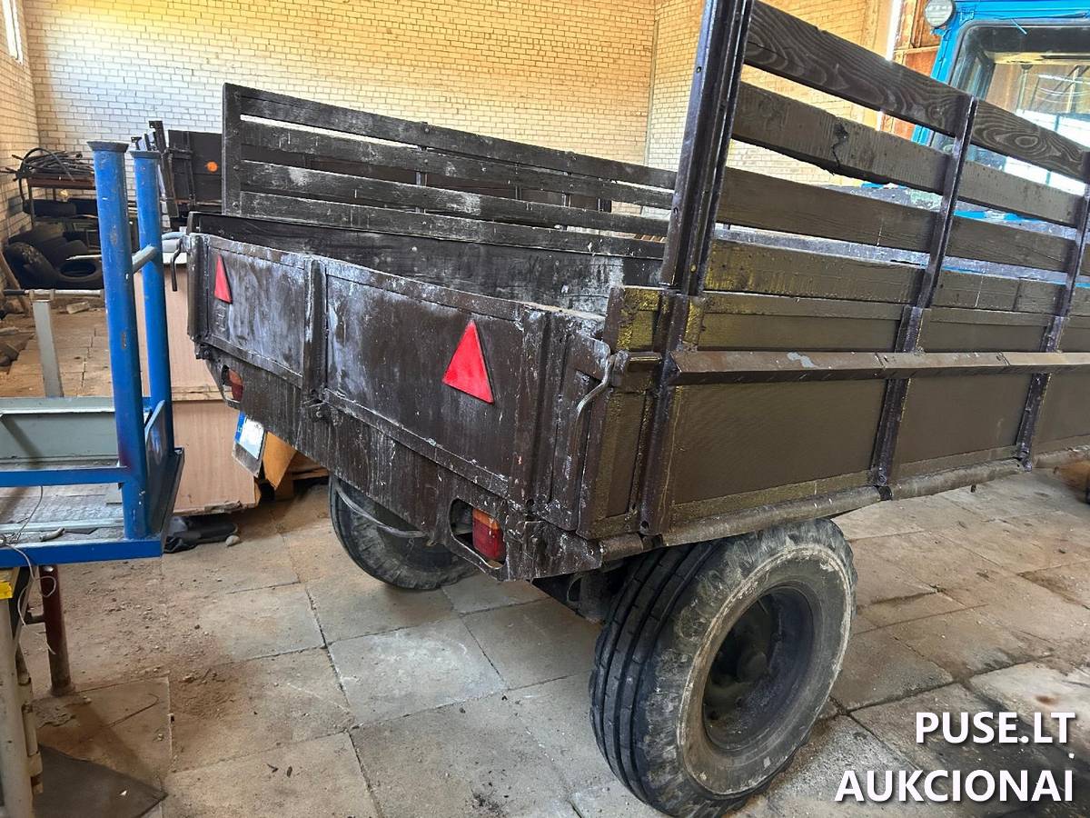 Traktoriaus puspriekabė Lidagropromash 1PTS-2 Traktoriai, savaeigės mašinos, priekabos, puspriekabės 1