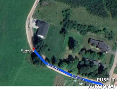Žemės sklypo dalies pardavimas Vilniaus rajone, Didžiasalio kaime, pradinė kaina 160 EUR – antstolių varžytynės