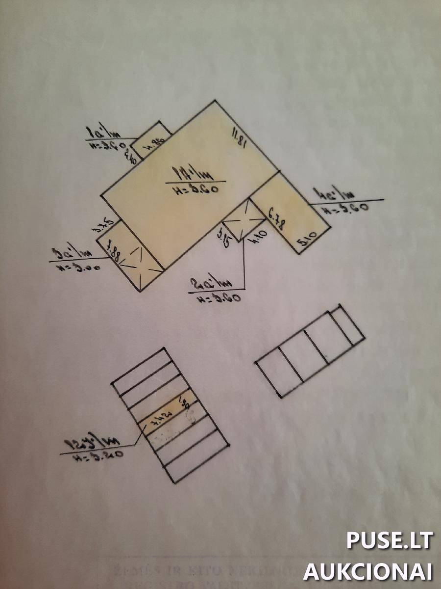 Butas Patalpos/Butai Kauno g. 32, 20114 Ukmergė, Ukmergės miesto sen., Ukmergės r. sav. 6