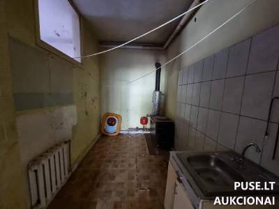 3 kambarių butas Ukmergėje, Kauno g. 32, pradinė kaina 9230 EUR