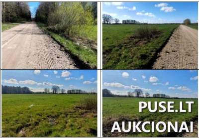 Žemės ūkio paskirties sklypas Šilalės r. sav., Kamščių k. 2.7054 ha, pradinė kaina 9760 EUR