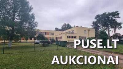 Mokykla Šalčininkų r. Čiužiakampio k. su 2127 kv.m plotu už 130421 EUR
