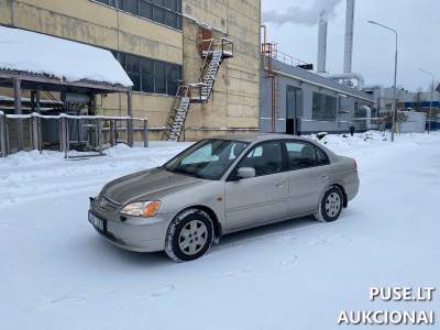 Lengvasis automobilis Honda Civic 2003 m. aukcione nuo 826 EUR