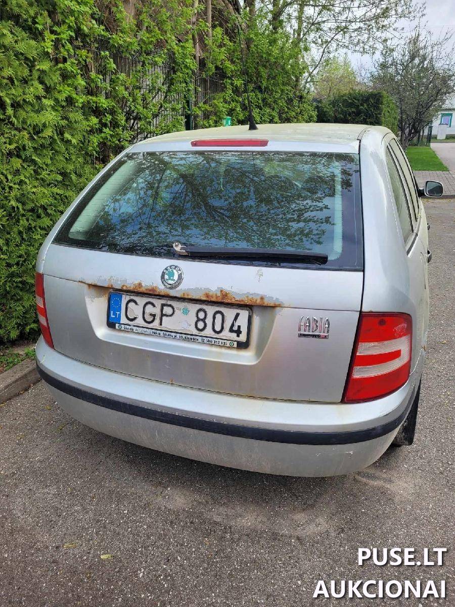 AUTOMOBILIS ŠKODA FABIA Lengvasis automobilis 1