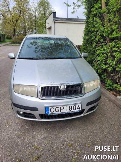 Lengvasis automobilis Škoda Fabia 2007 m. Jonavoje už 350 EUR - Pakartotinis aukcionas