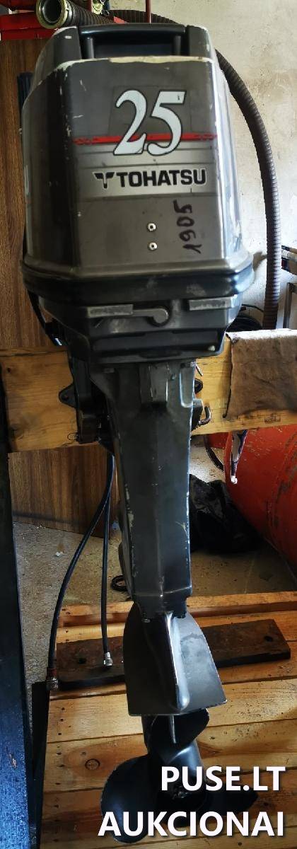 Valties variklis TOHATSU M25 C3 372 Kitas turtas 1
