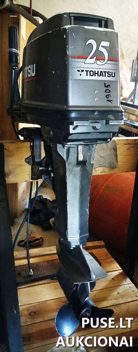 Valties variklis TOHATSU M25 C3 372 Kitas turtas 2
