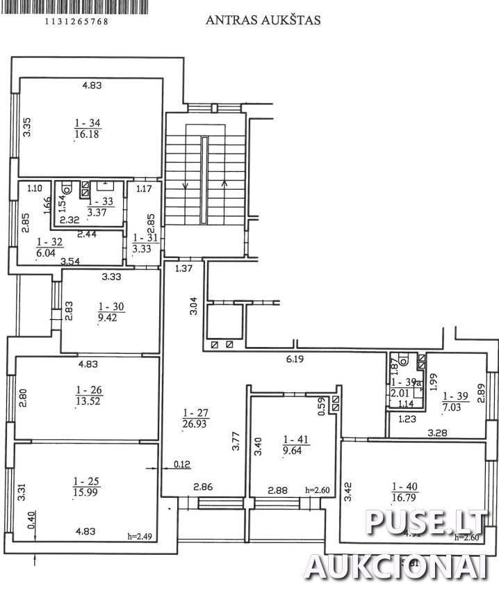 Patalpos Patalpos/Butai Rasytės g. 10A, 48123 Kaunas, Kauno m. sav. 7