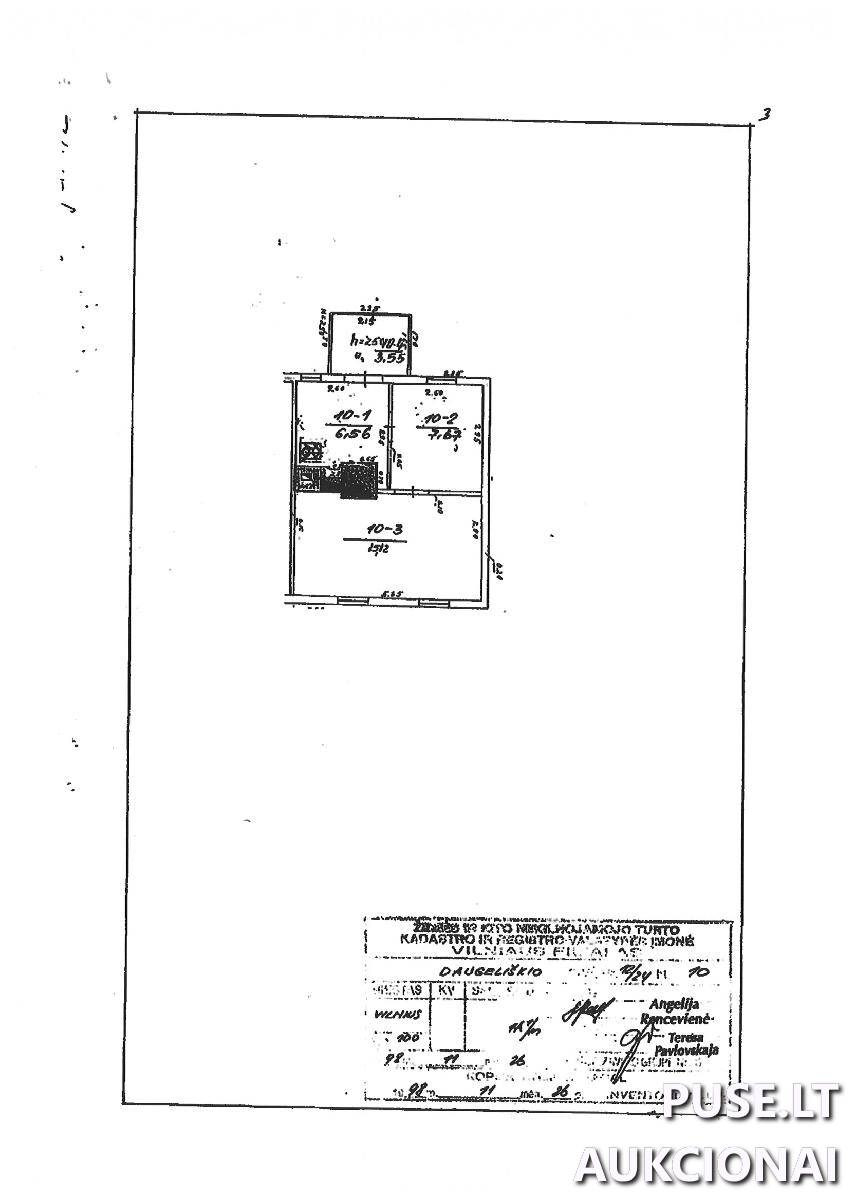 Butas Patalpos/Butai Daugėliškio g. 12, 09302 Vilnius, Vilniaus m. sav. 1
