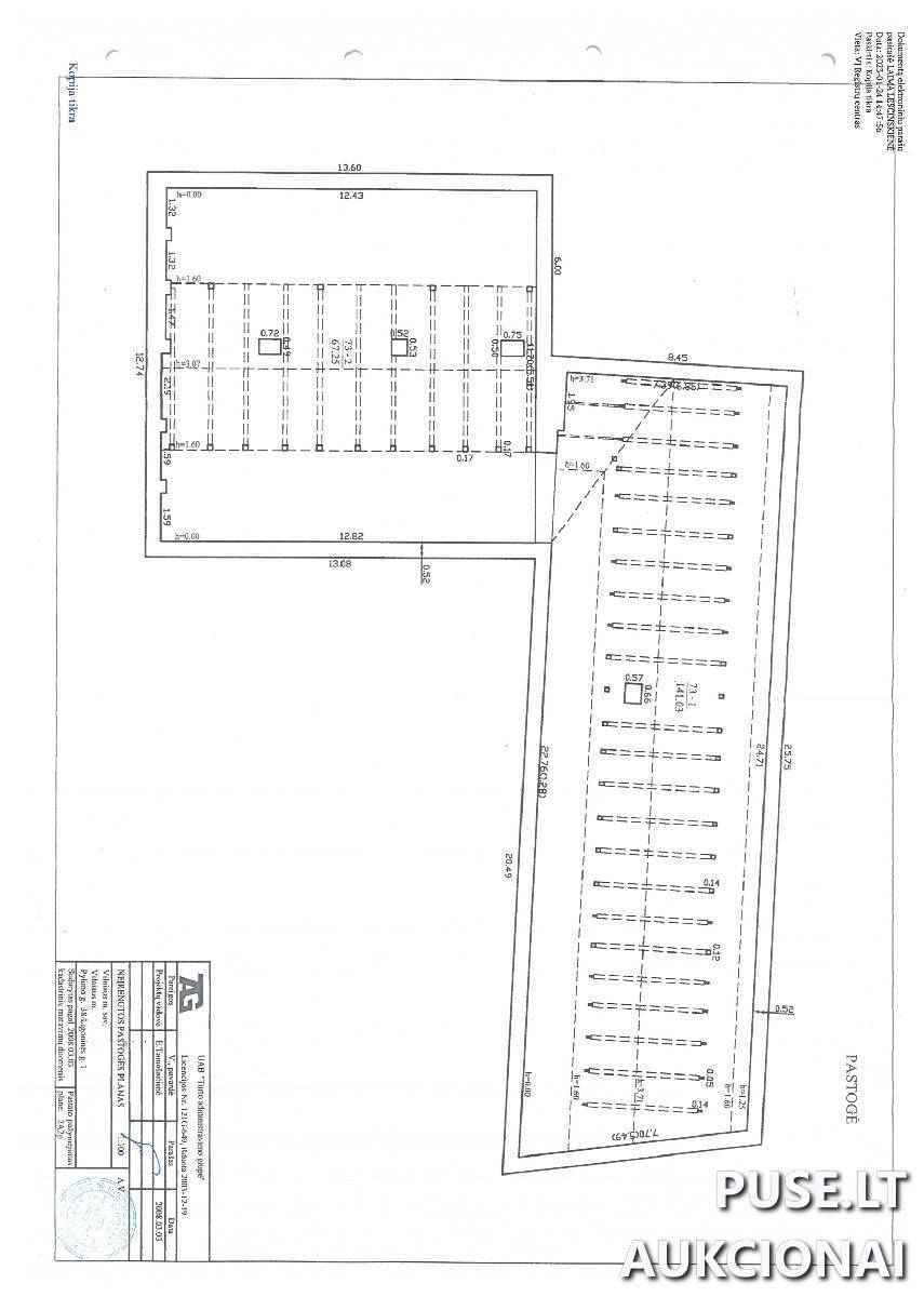 Neįrengta pastogė Patalpos/Butai Pylimo g. 38C, 01136 Vilnius, Vilniaus m. sav. 1