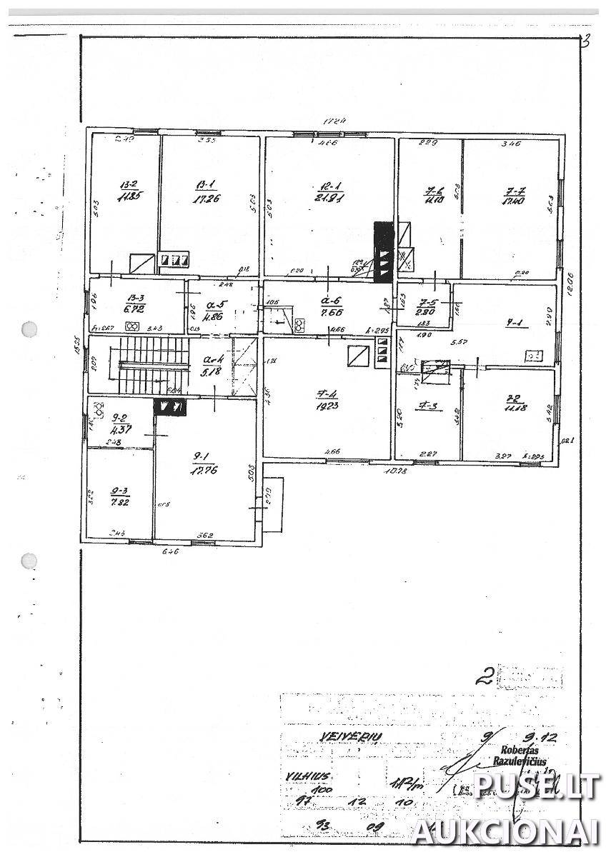 Butas Patalpos/Butai Veiverių g. 9, 11346 Vilnius, Vilniaus m. sav. 1