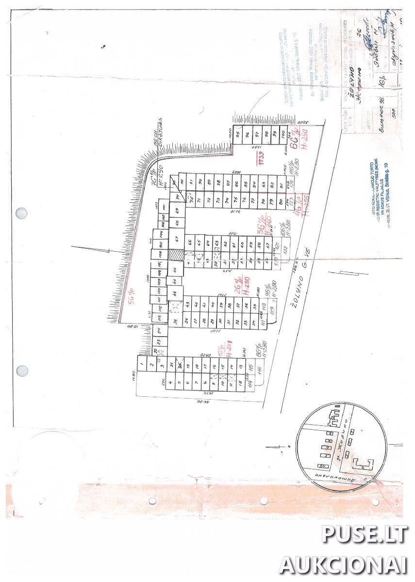 Garažas Patalpos/Butai Žolyno g. 26, 10209 Vilnius, Vilniaus m. sav. 1