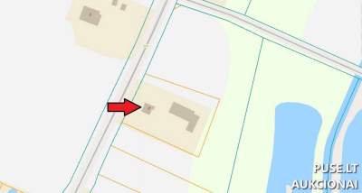 Gyvenamasis namas Kretingos rajone, Asteikių kaime, parduodamas už 29280 EUR pradinę kainą