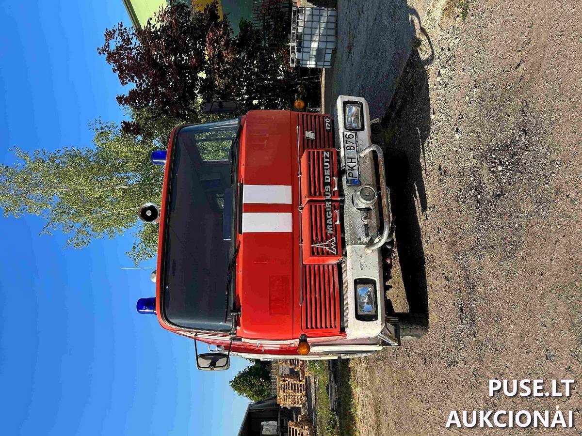 Gaisrų gesinimo automobilis AC-40 (Magirus-Deutz) Nenurodyta 2