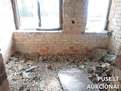 Parduodamas butas Šakių r. Buktiškių k. Sūduvos g. 1-4, dviejų kambarių, 990 EUR pradinė kaina