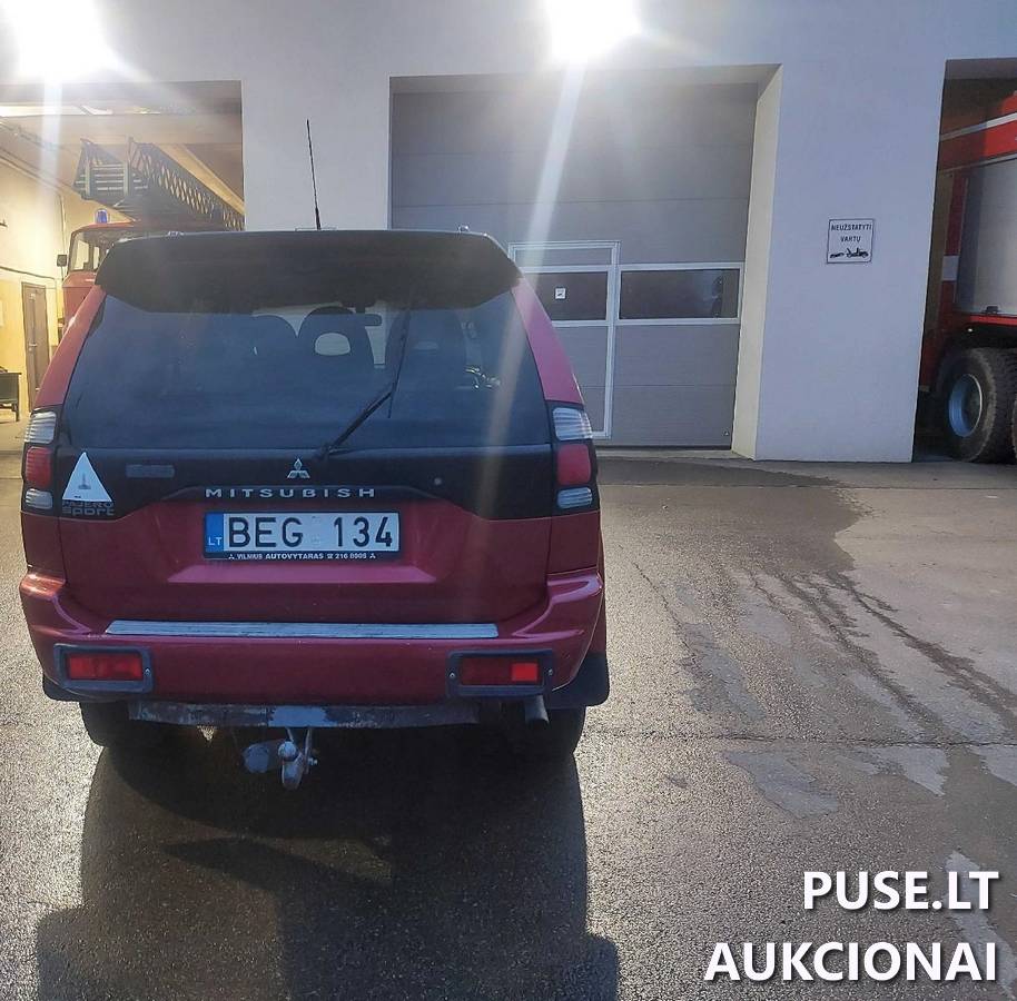 Automobilis Mitsubishi Pajero Sport Lengvasis automobilis 4
