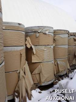 Kitas turtas - Smėlis popieriaus rulonuose. Iš viso 18 000 kg