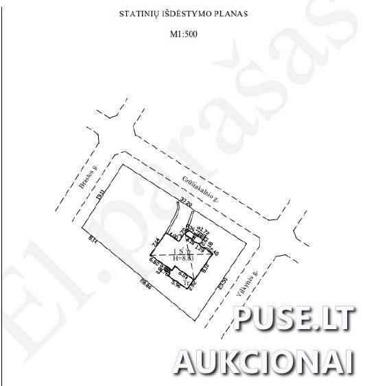 Žemės sklypas Sklypai Grūšiakalnio g. 113, 08453 Vilnius, Vilniaus m. sav. 6