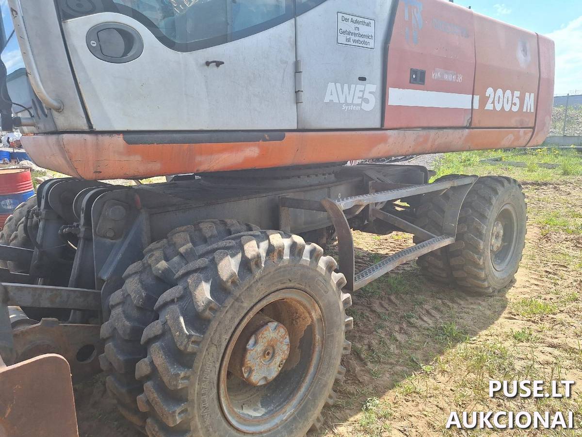 ATLAS 2005 RATINIS EKSKAVATORIUS Traktoriai, savaeigės mašinos, priekabos, puspriekabės 1