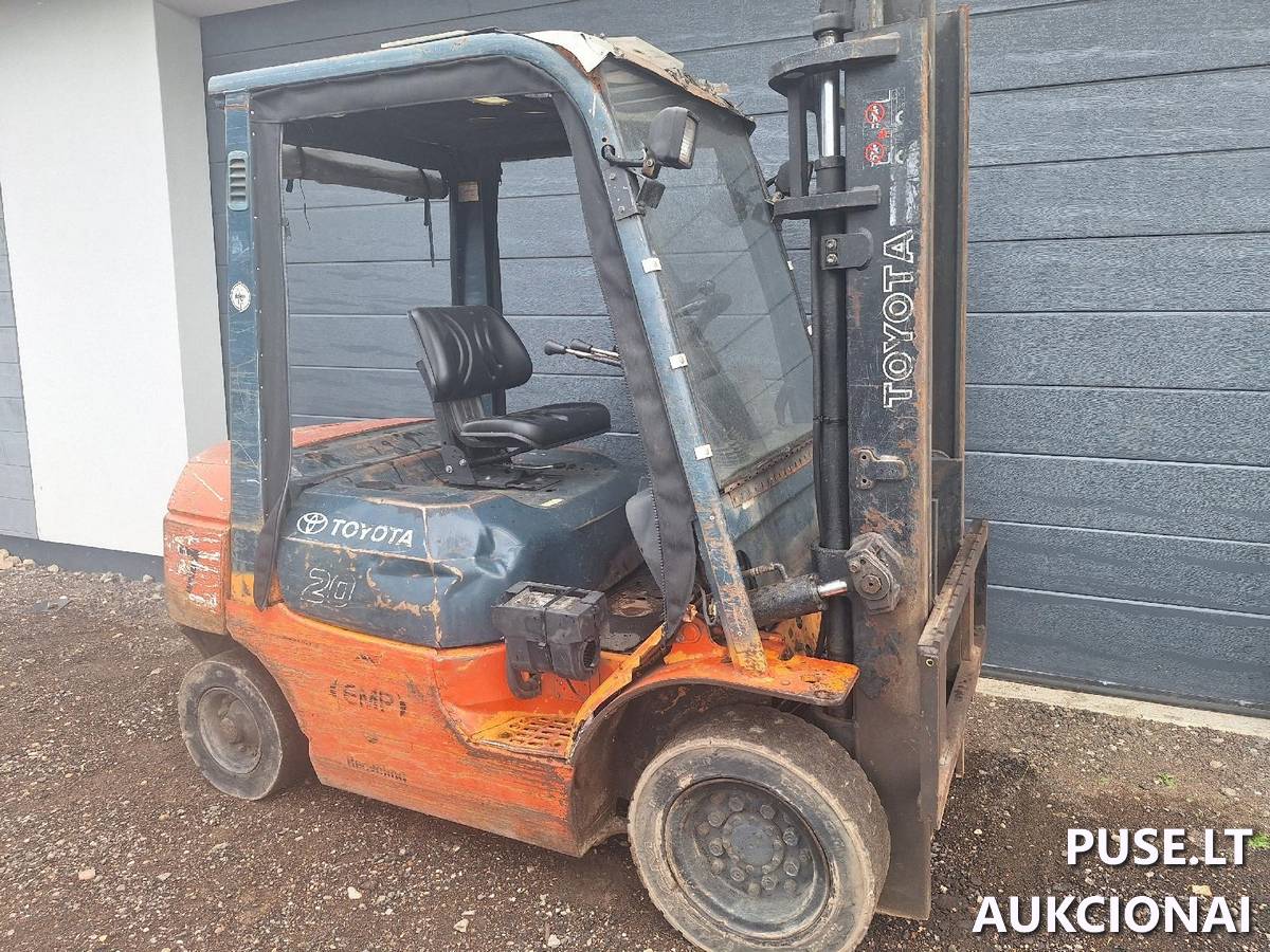 Šakinis krautuvas TOYOTA E7FD20 Kitas turtas 2