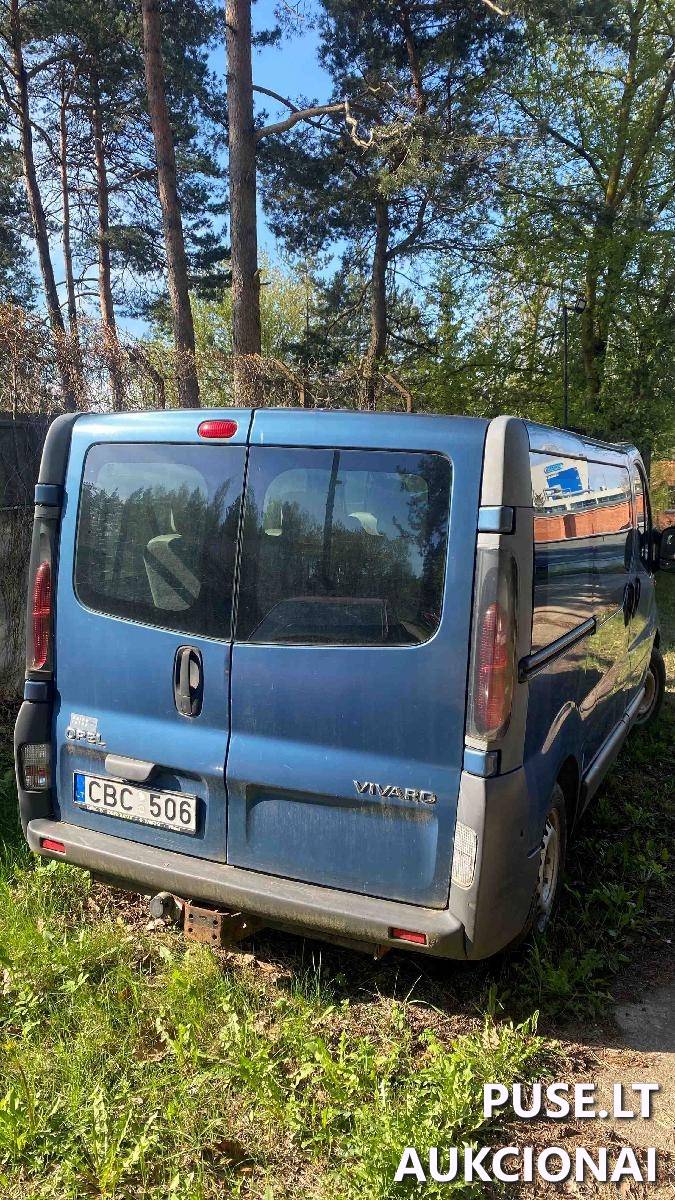 Automobilis Opel Vivaro Nenurodyta 1