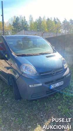 Nenurodyta - Automobilis Opel Vivaro