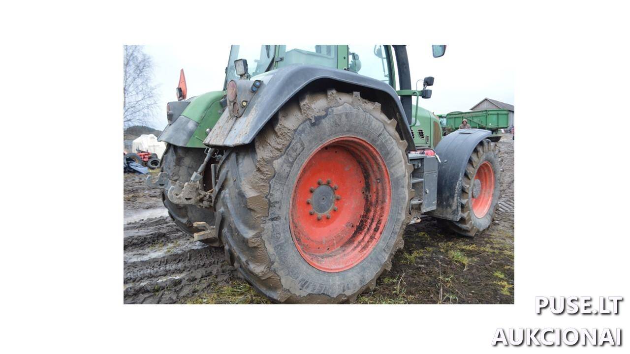 Ratinis traktorius Fendt 818 Vario Traktoriai, savaeigės mašinos, priekabos, puspriekabės 5