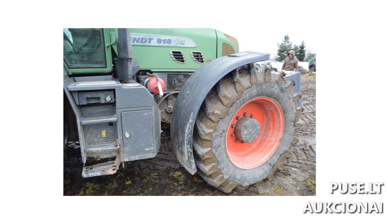 Ratinis traktorius Fendt 818 Vario Traktoriai, savaeigės mašinos, priekabos, puspriekabės 6