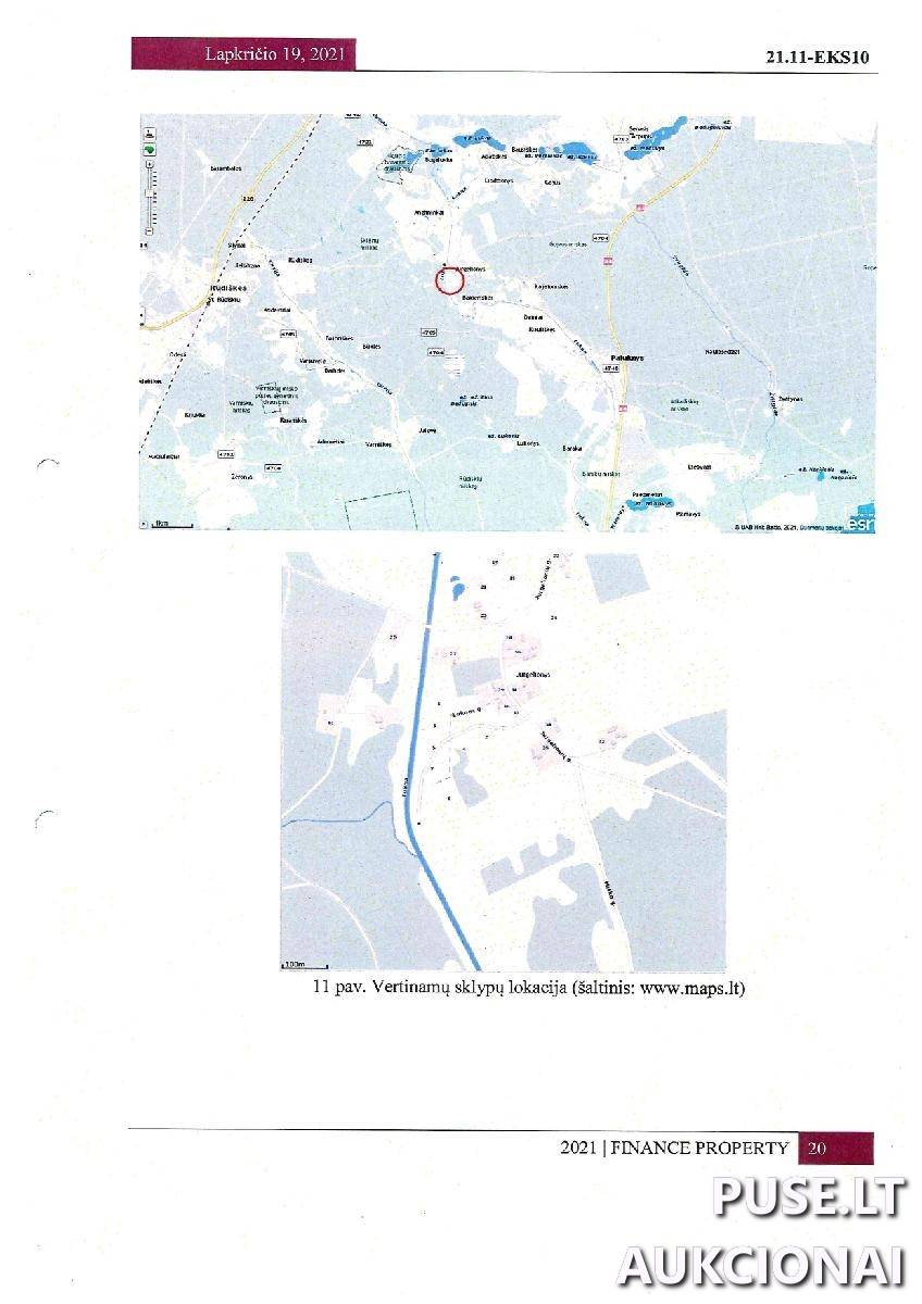 Žemės sklypas Sklypai Luknos g. 2, 21177 Jurgelionys, Rūdiškių sen., Trakų r. sav. 1