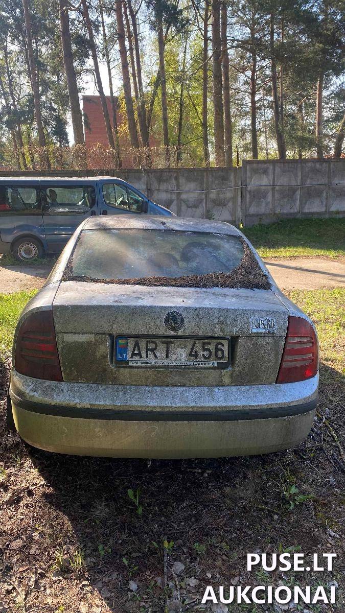 Automobilis Škoda Superb Lengvasis automobilis 1