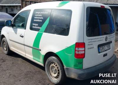 Lengvasis automobilis VW Caddy Vilniuje, 2012 m., dyzelinas - 1920 EUR aukcionas