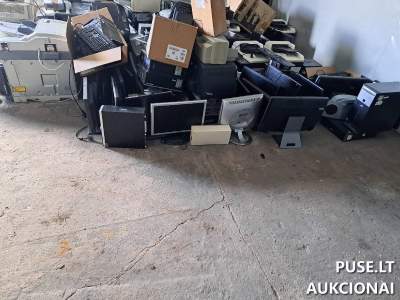 Kiti technikos aukcionai Pagėgiuose: Kompiuteriai ir programinė įranga nuo 70 EUR