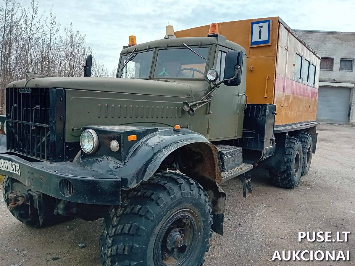Automobilis tecninės pagalbos Kraz 255B1 Krovininis automobilis virš 12 t. 2