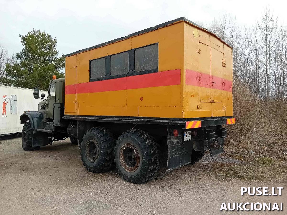 Automobilis tecninės pagalbos Kraz 255B1 Krovininis automobilis virš 12 t. 4