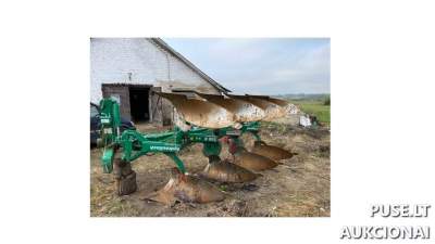 Pakabinamas apverčiamas plūgas Eurostar 120 non-stop, gera būklė, pradinė kaina 5360 EUR