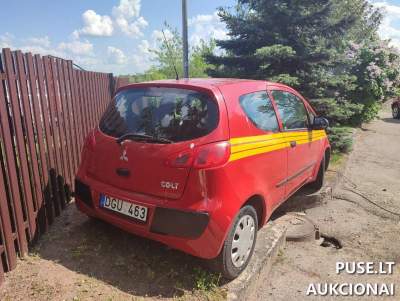 Parduodamas automobilis Mitsubishi Colt 2007 m. Kuršėnuose 500 EUR pradinė kaina