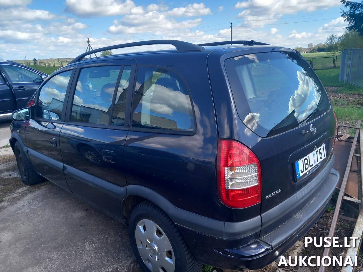 Opel Zafira Lengvasis automobilis 4
