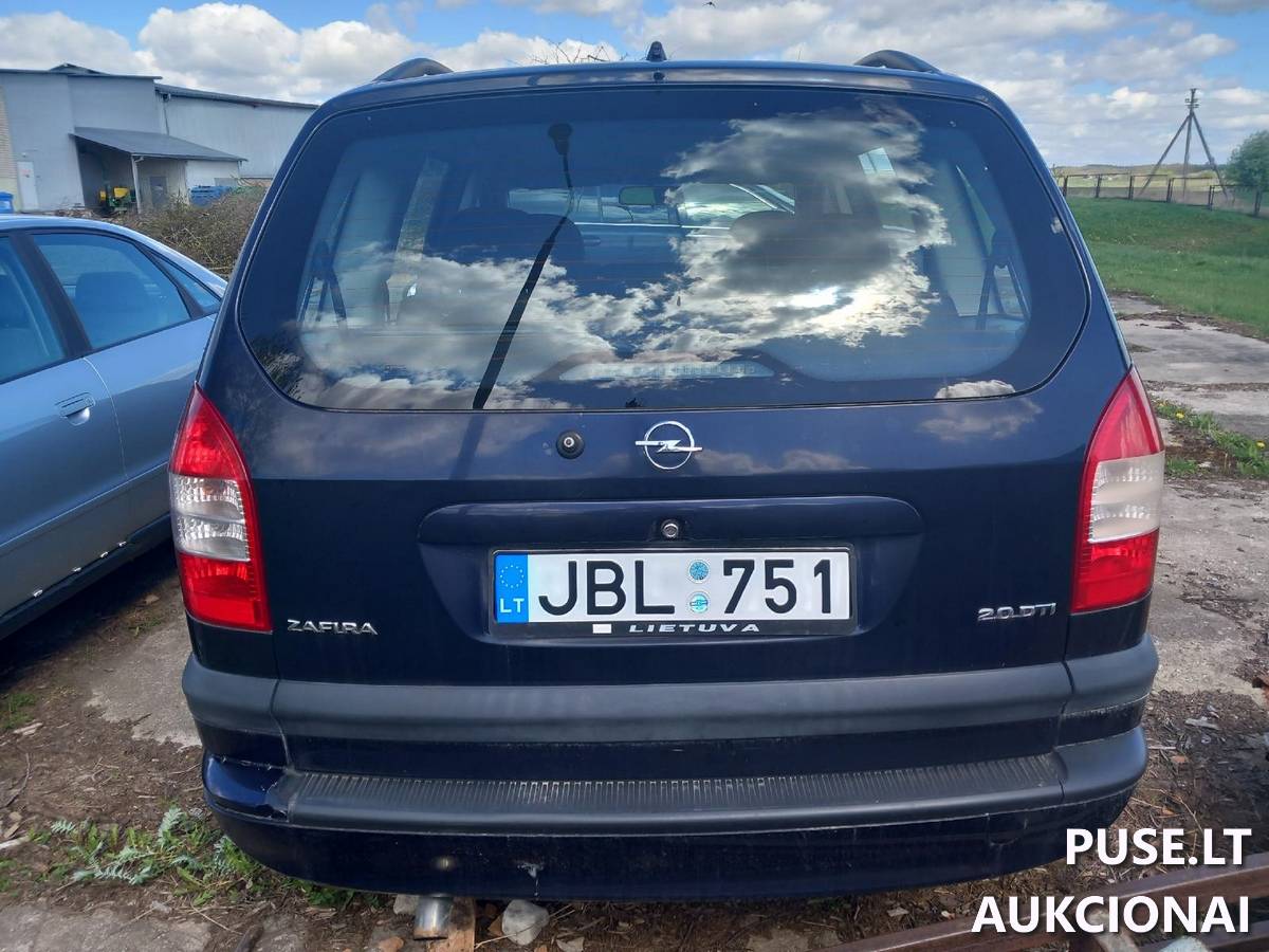 Opel Zafira Lengvasis automobilis 5