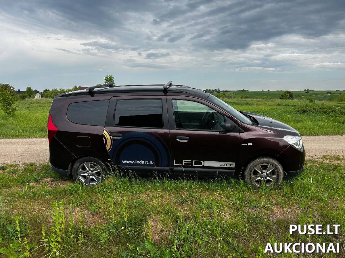 Automobilis Dacia Lodgy 2017 m. 1.6 benzinas (75kw) Keleivinis automobilis 1