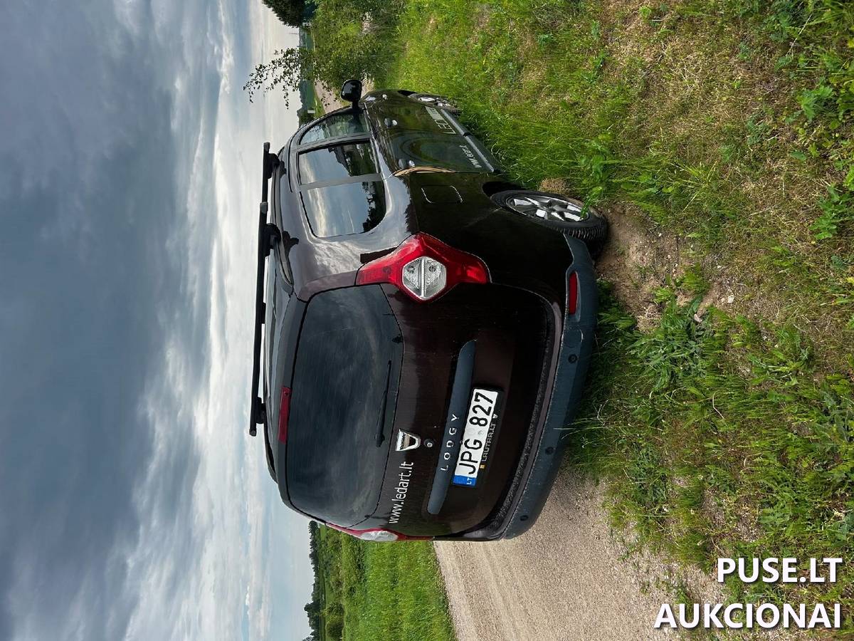 Automobilis Dacia Lodgy 2017 m. 1.6 benzinas (75kw) Keleivinis automobilis 2