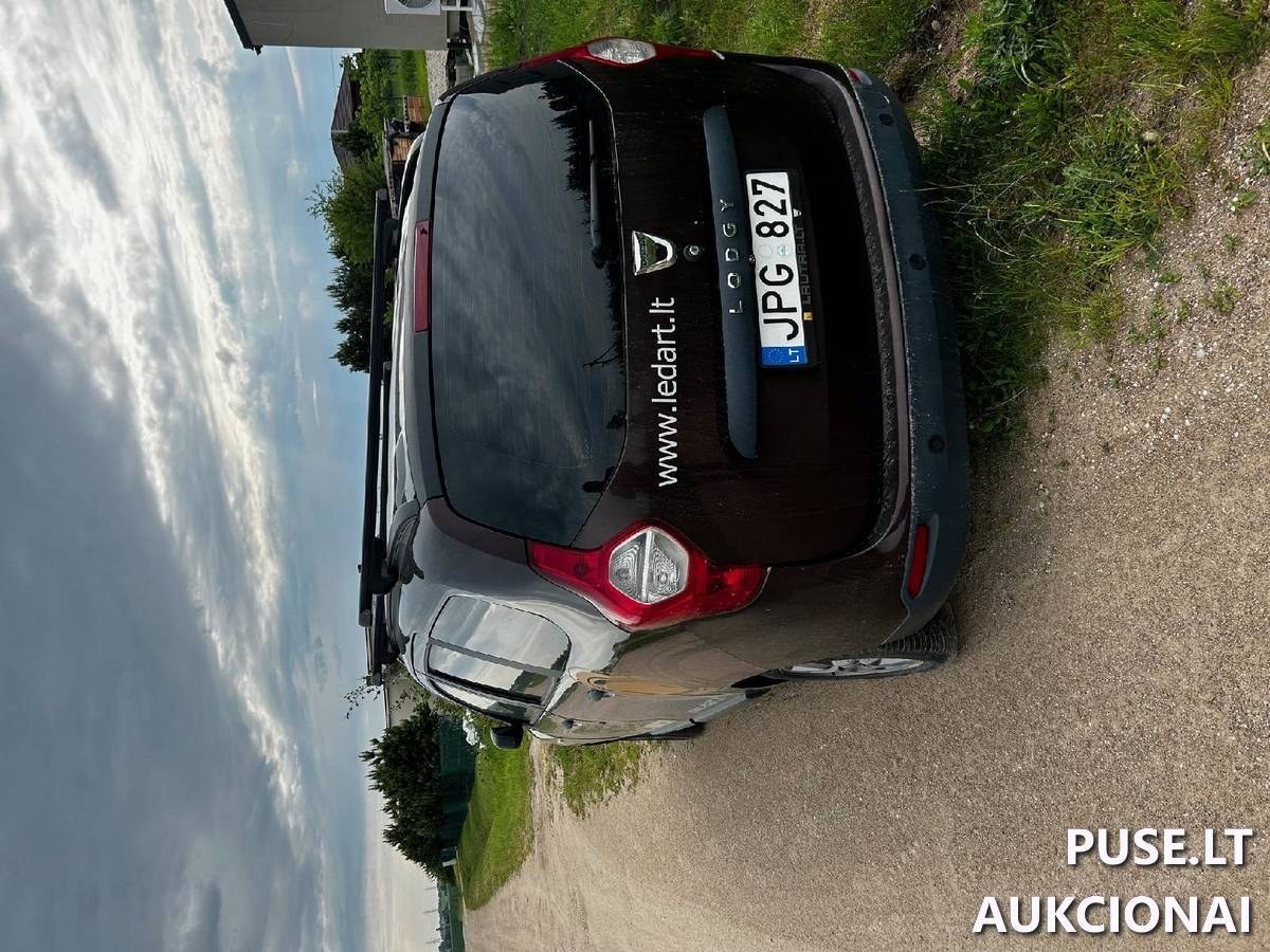 Automobilis Dacia Lodgy 2017 m. 1.6 benzinas (75kw) Keleivinis automobilis 5