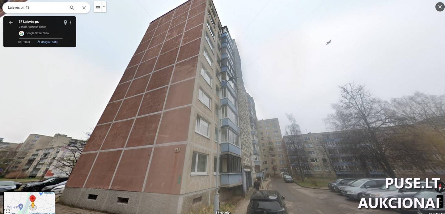 Butas Patalpos/Butai Laisvės pr. 43, 04339 Vilnius, Vilniaus m. sav. 2